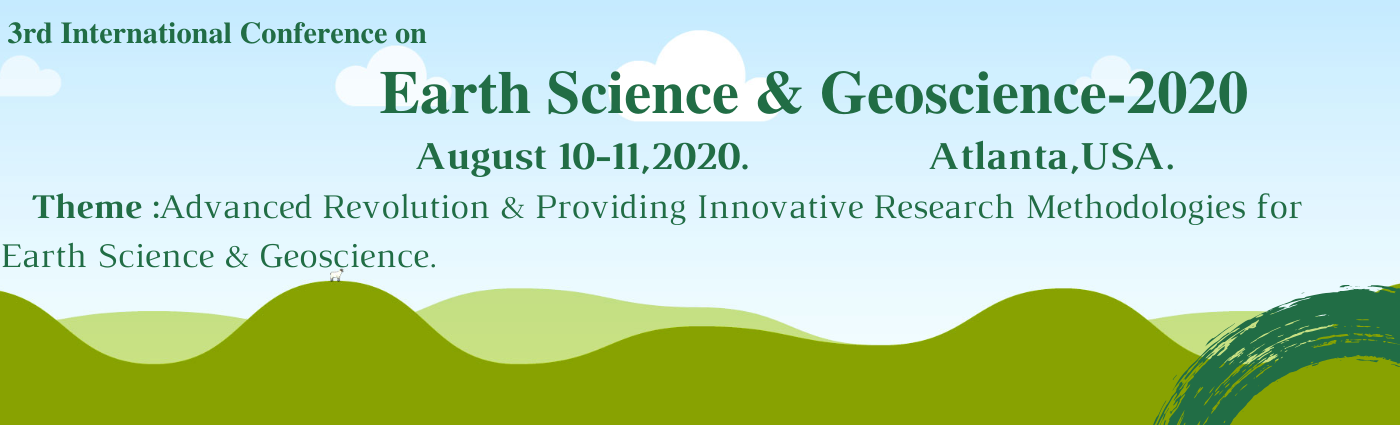 3rd International Conference on Earth Science & Geo Science